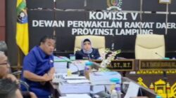 Komisi V DPRD Provinsi Lampung Gelar Rapat Kerja Pertajam Pengawasan dan Penyerapan Aspirasi Masyarakat