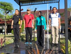 Perkuat Sinergitas Penegak Hukum, Polres Jombang Gelar Olahraga Bersama Kejaksaan, Pengadilan, dan Lapas