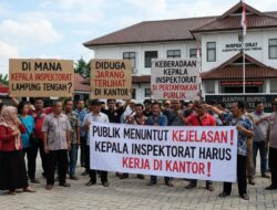 Diduga Jarang Terlihat di Kantor, Keberadaan Kepala Inspektorat Lampung Tengah Di Pertanyakan Publik