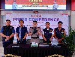 Polres OKI Tangkap Warga Bakar Lahan 1 Hektare, Terancam 10 Tahun Di penjarah