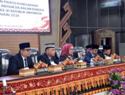 Wali Kota dan Wakil Walikota Metro Ikuti Sidang Tahunan MPR RI 2026 di DPRD Kota Metro 