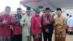 Upacara HUT ke-81 RI di Pedamaran Berlangsung Khidmat, Peserta Kenakan Busana Adat Nasional