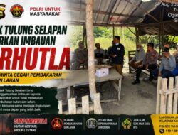 Polsek Tulung Selapan Gencarkan Imbauan Karhutla, Warga Diminta Cegah Pembakaran Hutan dan Lahan