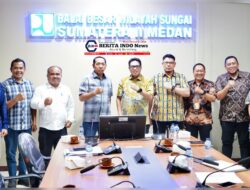 ‎Bupati JTP Hutabarat Jemput Bola ke BBWSS II, Terobosan Cepat Pulihkan Irigasi dan Tanggul di Tapanuli Utara