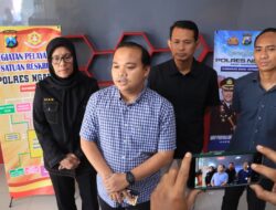 Tanggap Darurat Karhutla, Polres Ngawi Amankan Pria Asal Blora yang Bakar Lahan