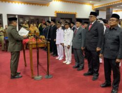 Inilah Nama dan Jabatan Ke-34 Pejabat di Lingkungan Pemkot Metro Yang Baru Dilantik 