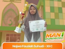 KEPALA MAN 1 PONOROGO SIAP MAJUKAN DUNIA PENDIDIKAN BERBASIS PRESTASI