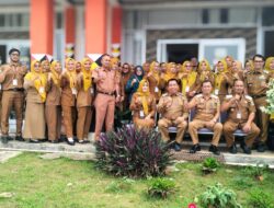 EVALUASI PEMERINTAHAN DI SUMBEREJO, SEKDA TANGGAMUS TURUN LANGSUNG CEK SEKOLAH, PUSKESMAS HINGGA KOPERASI MERAH PUTIH
