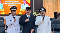 Bupati Tanggamus Lantik Dua Pj Kepala Pekon, Tekankan Pelayanan Tanpa Pandang Bulu