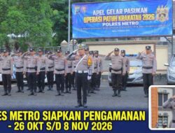 Polres Metro Gelar Apel Pasukan Operasi Patuh Krakatau 2026