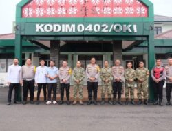 Dandim 0402/OKI dan Kapolres Perkuat Sinergi TNI-Polri, Jaga Stabilitas Keamanan Wilayah